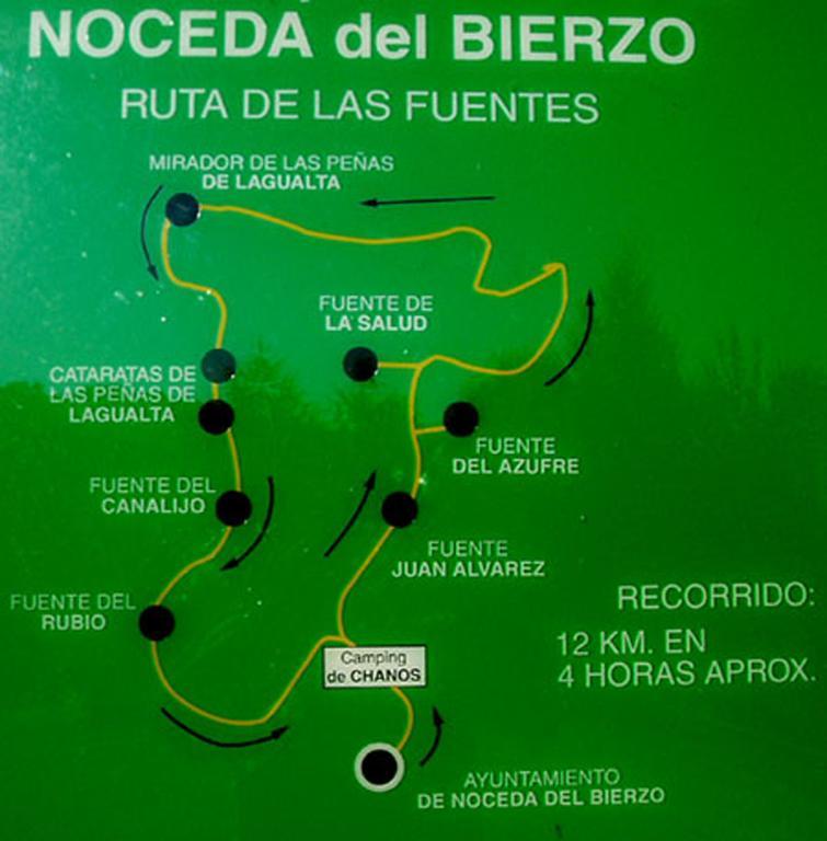 Las Fontaninas Noceda del Bierzo Buitenkant foto